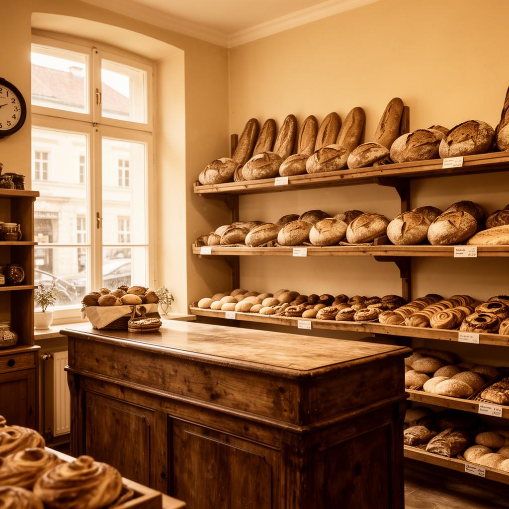 Inside the renovated Pekarna Legiša bakery on Viška cesta